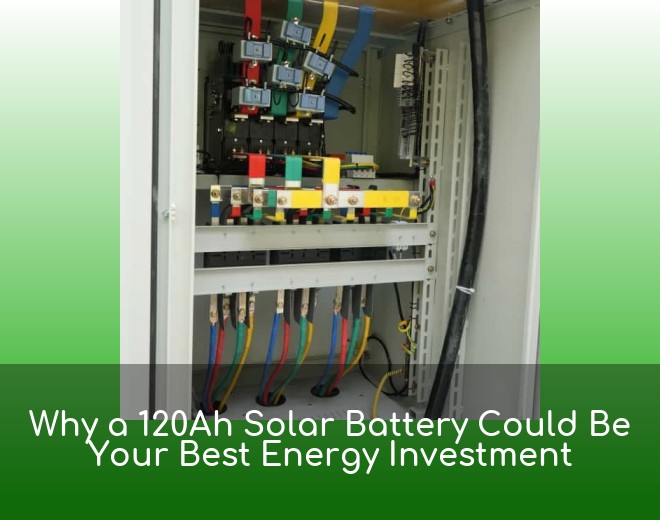 Why a 120Ah Solar Battery Could Be Your Best Energy Investment